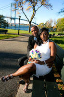 Althea & Andre Wedding photo Shoot @ Whitestone Bridge